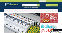 Desktop Screenshot of portalelectricidad.es