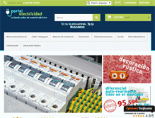 Tablet Screenshot of portalelectricidad.es